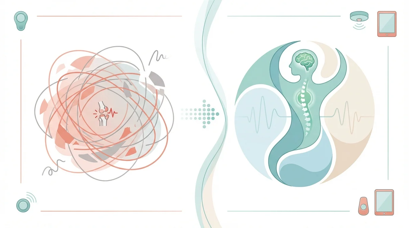 Problem to solution illustration